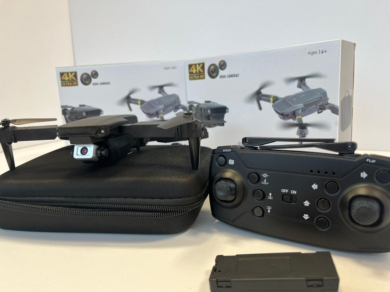 🚀 Dron SkyMax W8 Pro Max 4K Doble Cámara – 30 Min de Vuelo + Maletín Incluido