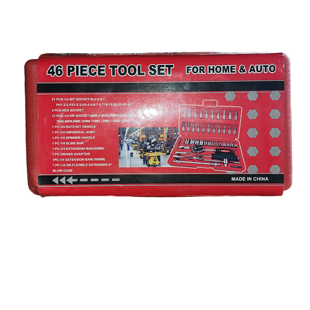 CAJA DE HERRAMIENTAS DE 46 PC