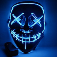Máscara LED Neón “Purge Style”
