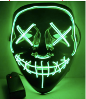 Máscara LED Neón “Purge Style”