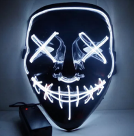 Máscara LED Neón “Purge Style”