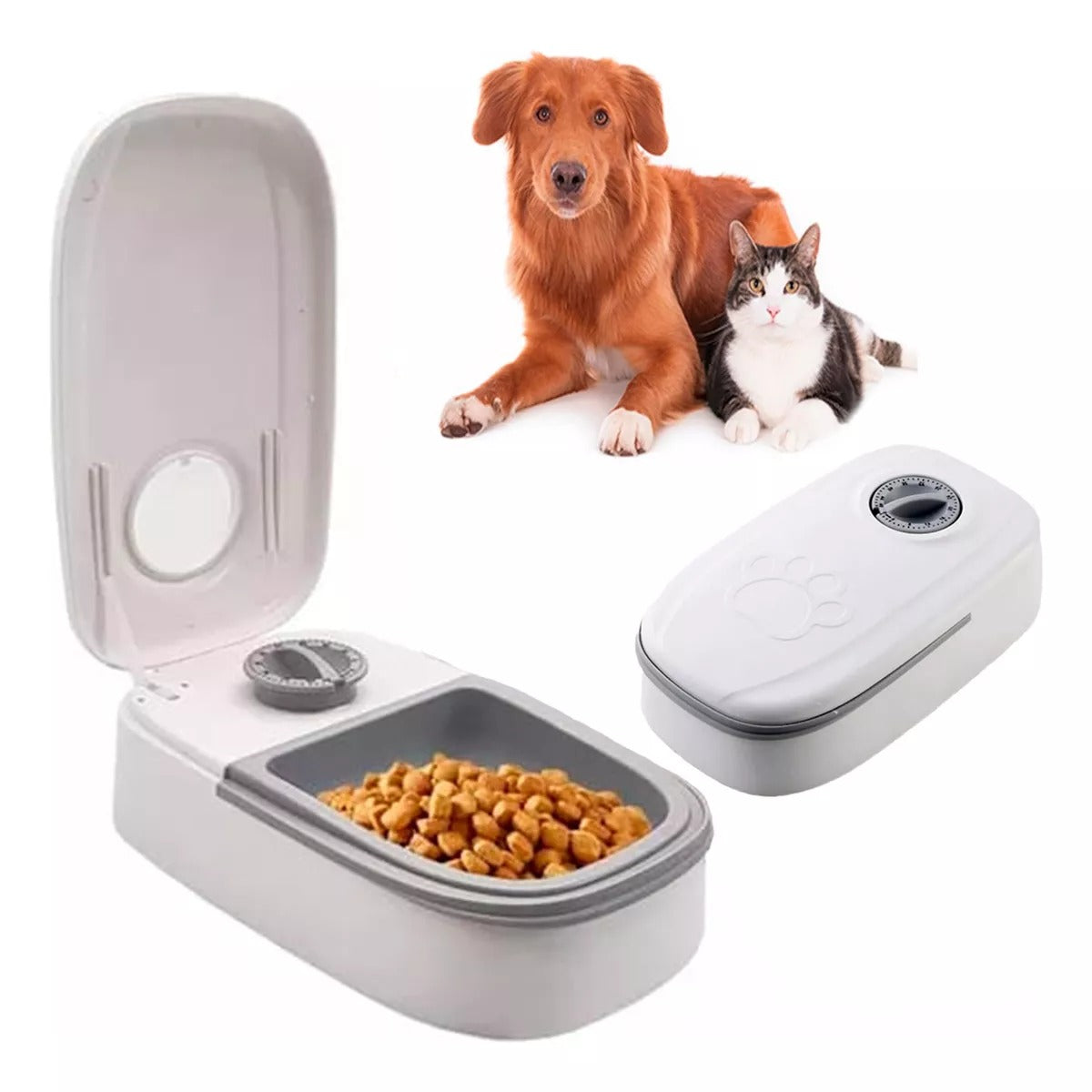 🐾 Dispensador de Comida para Mascotas con Timer