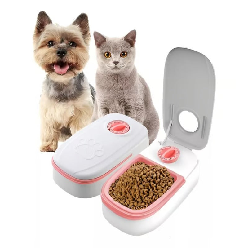 🐾 Dispensador de Comida para Mascotas con Timer