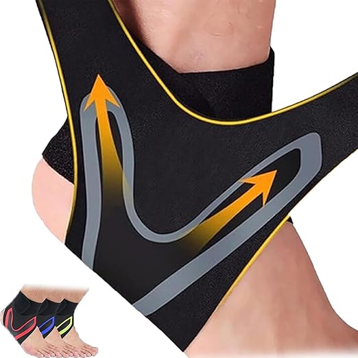 Tobillera Ortopédica TryxWrap – Soporte 360° para Tobillo y Fascitis Plantar