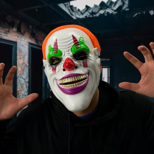🤡🔪 Máscara de Payaso Asesino – Terror Extremo para Halloween 🎃