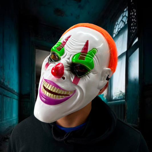 🤡🔪 Máscara de Payaso Asesino – Terror Extremo para Halloween 🎃