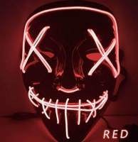 Máscara LED Neón “Purge Style”