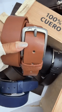 ⭐ GARANTÍA DE 60 DÍAS: Dúo de Cuero Premium (Billetera + Correa) con Despacho Inmediato hoy mismo 🚚