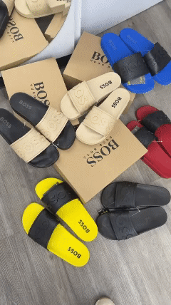 COMBO ÉLITE CAMISA HUGO BOSS + SANDALIAS