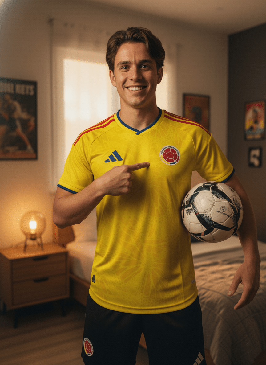 CAMISETA COLOMBIA MUNDIAL 2026 Calidad 1.1 - Eclécty store