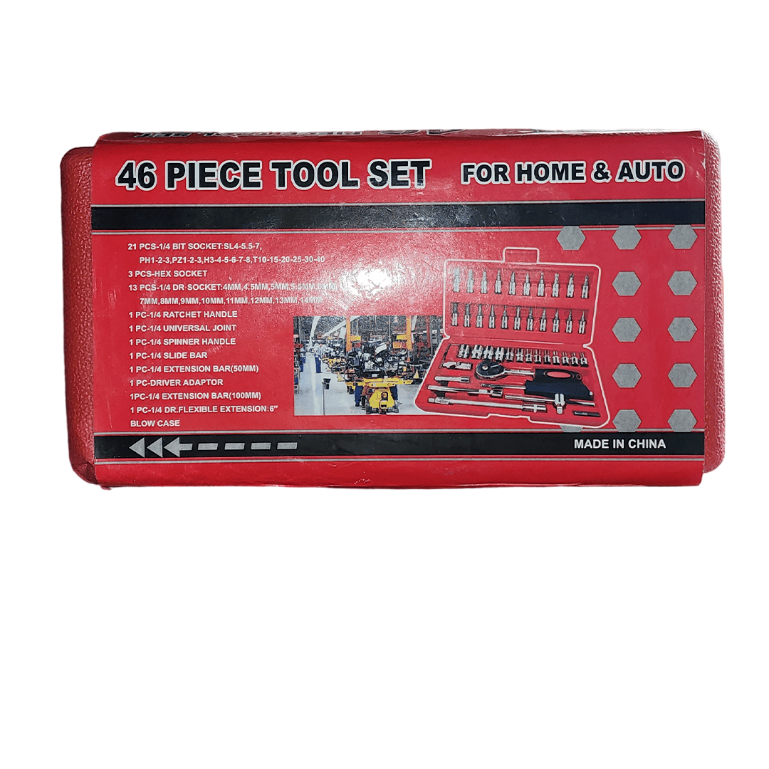 CAJA DE HERRAMIENTAS DE 46 PC - Eclécty store