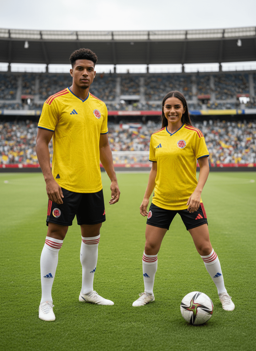 CAMISETA COLOMBIA MUNDIAL 2026 Calidad 1.1 - Eclécty store
