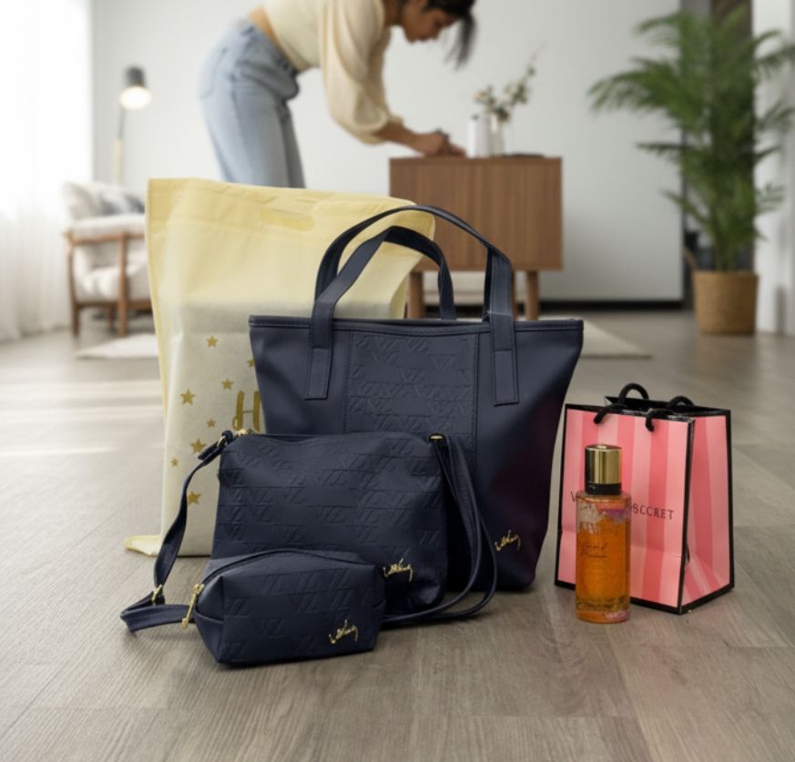 👑 COMBO VIP 2026: Trío en Cuero Ibiza + Splash Victoria's Secret - Eclécty store