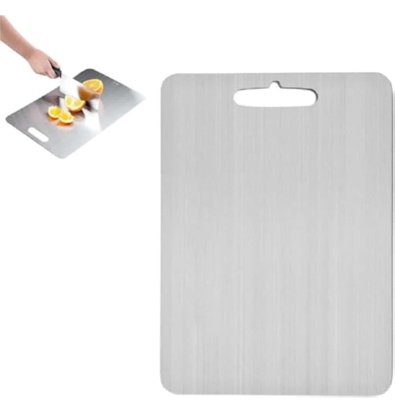 TABLA PARA PICAR EN ACERO INOXIDABLE 1MM - Eclécty store