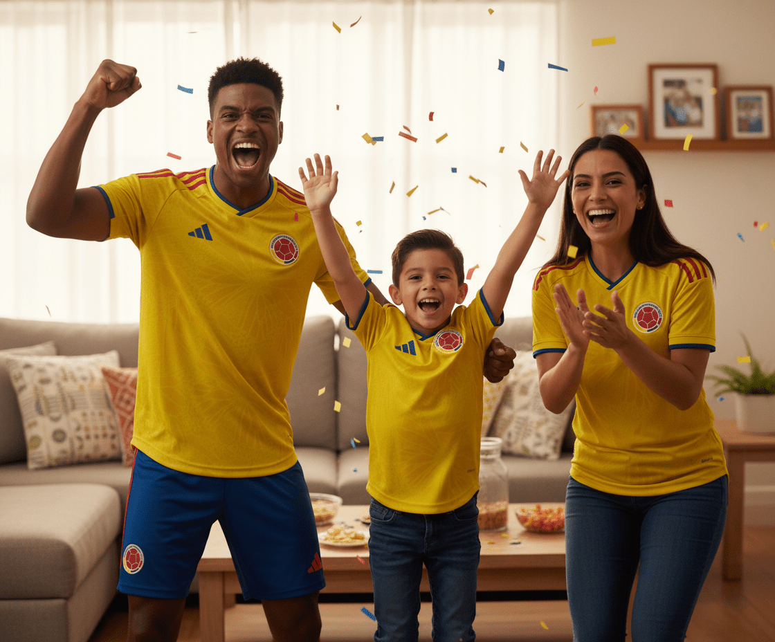 CAMISETA COLOMBIA MUNDIAL 2026 Calidad 1.1 - Eclécty store