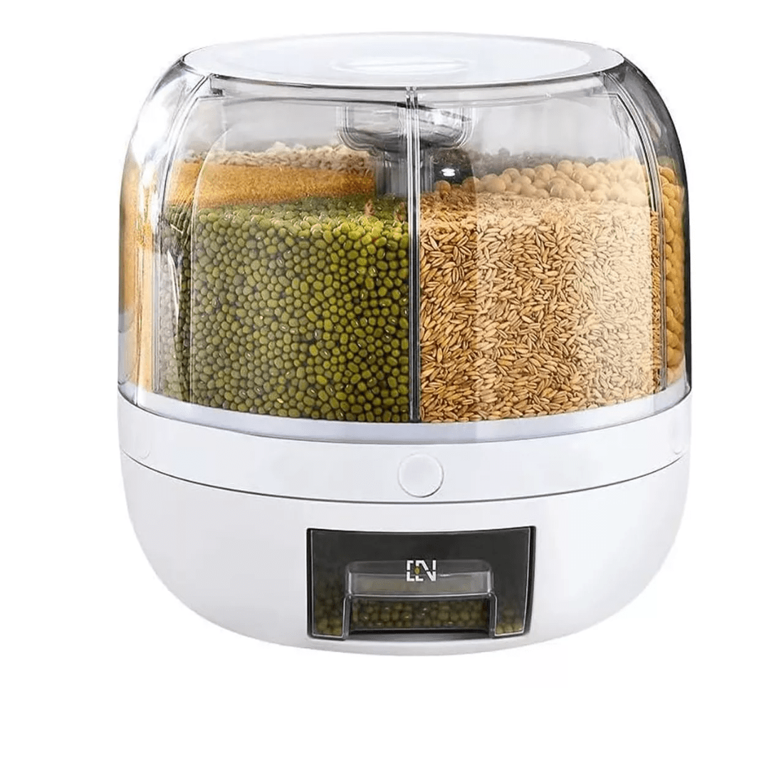 Dispensador organizador de granos 6 en 1 - Eclécty store